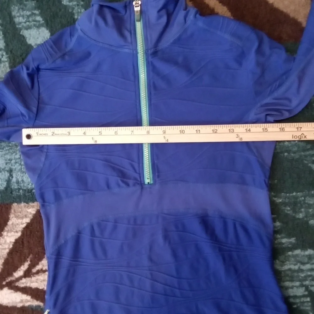 Title Nine Swift 1/2 Zip Pullover Sweatshirt Long Sleeve Activewear Womens S - Picture 7 of 9